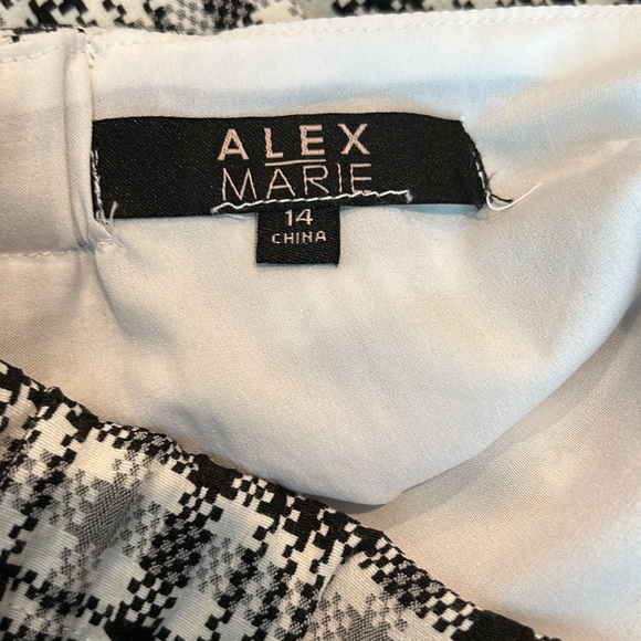3/$15 ALEX MARIE black and white skirt - Picture 5 of 5